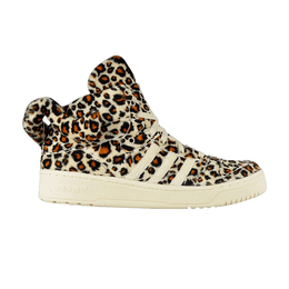 Adidas Кроссовки Jeremy Scott Leopard Tail 'Sandstorm', желто-коричневый v24536 | sandstorm