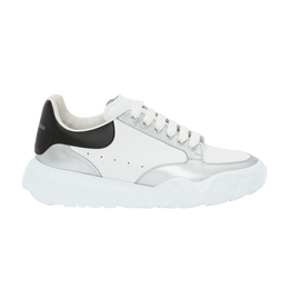Кроссовки Alexander McQueen Oversized Court Trainer 'White Silver', белый 662663 wia96 9455 | white silver