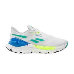 Reebok Кроссовки FloatZig Symmetros 'White Unleashed Green Blue', белый 100206739 | white unleashed green blue