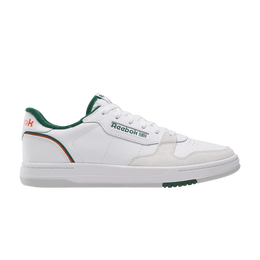 Reebok Кроссовки Phase Court 'White Dark Green', белый 100201247 | white dark green