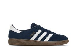 Adidas Кроссовки Munchen 'Collegiate Navy Gum', синий gx8658 | collegiate navy gum