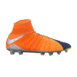 Nike Кроссовки Hypervenom Phantom 3 DF FG ACC 'Deep Royal Blue Crimson', оранжевый 905274 408 | deep royal blue crimson