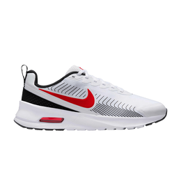 Nike Кроссовки Air Max Nuaxis 'White Black University Red', белый fd4329 104 | white black university red