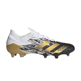 Adidas Кроссовки Predator Mutator 20.1 Low FG 'White Gold Metallic', белый fw9182 | white gold metallic