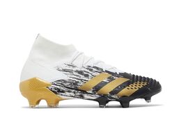 Adidas Кроссовки Predator Mutator 20.1 FG 'White Gold Metallic', белый fw9186 | white gold metallic