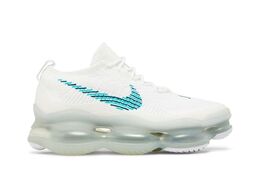 Nike Кроссовки Air Max Scorpion Flyknit 'White Clear Emerald', белый dj4701 100 | white clear emerald
