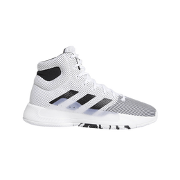 Adidas Кроссовки Pro Bounce Madness 2019 'Cloud White Black', белый bb9235 | cloud white black
