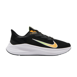 Nike Кроссовки Zoom Winflo 7 'Black University Gold', черный cj0291 007 | black university gold