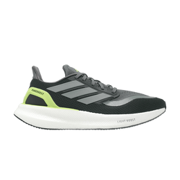 Adidas Кроссовки PureBoost 5 'Black Iron Metallic Lime', черный jh6445 | black iron metallic lime