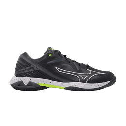 Mizuno Кроссовки Wave Claw 3 Super Wide 'Black White Lime', черный 71ga244440 | black white lime
