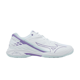 Mizuno Кроссовки Wave Claw 3 Wide 'White Paisley Purple', белый 71ga244329 | white paisley purple