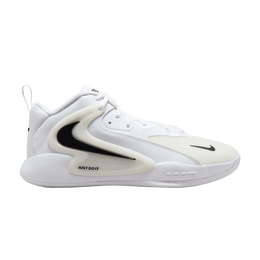 Nike Кроссовки Air Zoom HyperSet 2 IC 'White Black', белый fq7070 101 | white black