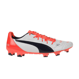 Puma Кроссовки evoPower 1.2 Leather FG 'White Lava Blast', белый 103210 08 | white lava blast