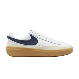 Nike Кроссовки Blazer Phantom Low 'White Midnight Navy Gum', белый hf3119 102 | white midnight navy gum