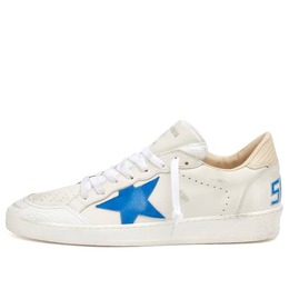 Кожаные кроссовки Ball Star Golden Goose, мультиколор gmf00851-f006781-12156 | white, bluette & wood ash