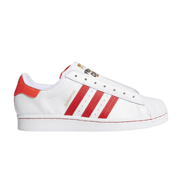 Adidas Кроссовки Superstar Laceless 'White Team Collegiate Red', белый fv2803 | white team collegiate red