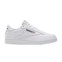 Reebok Кроссовки Club C 85 'White Black', белый 100009940 | white black