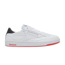 Reebok Кроссовки Club C 85 Vintage '40th Anniversary Pack - White Energy Red', белый 100209025 | 40th anniversary pack - white energy red