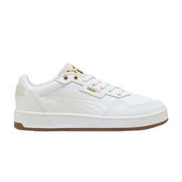 Puma Кроссовки Court Classic Lux 'White Gold Gum', белый 395019 05 | white gold gum