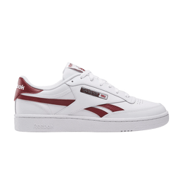 Reebok Кроссовки Club C Revenge 'White Rich Maroon', белый 100201199 | white rich maroon