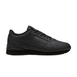 Puma Кроссовки ST Runner v4 Leather 'Black Shadow Grey', черный 399068 09 | black shadow grey