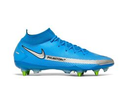 Nike Кроссовки Phantom GT Elite DF SG 'Photo Blue Metallic Silver', синий cw6591 401 | photo blue metallic silver
