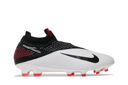 Nike Кроссовки Phantom Vision 2 Elite DF FG 'White Laser Crimson Black', белый cd4161 106 | white laser crimson black