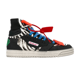 Кроссовки Off-White Off-Court 3.0 'Black Zebra', черный omia065f19800002 9910 | black zebra