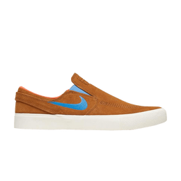 Nike Кроссовки Zoom Janoski Slip RM SB 'Tan Blue', желто-коричневый at8899 201 | tan blue