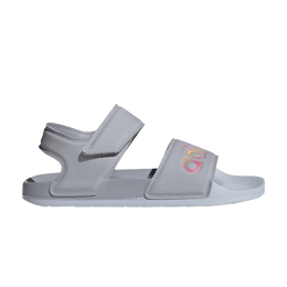 Adidas Кроссовки Adilette Sandal 'Halo Silver Iridescent', серый fy8166 | halo silver iridescent