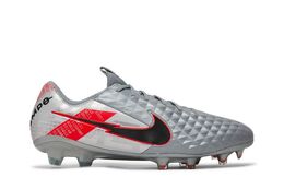 Nike Кроссовки Tiempo Legend 8 Elite FG 'Metallic Grey Crimson', серебряный cw0518 906 | metallic grey crimson