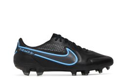 Nike Кроссовки Tiempo Legend 9 Pro FG 'Black Blue Hero', черный da1175 004 | black blue hero