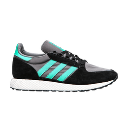 Adidas Кроссовки Forest Grove 'Black Hi-Res Green', черный b38001 | black hi-res green