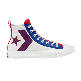 Converse Кроссовки UNT1TL3D High 'Rush Blue Red', белый 168612c | rush blue red