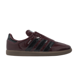 Adidas Кроссовки Samba OG 'Maroon Black Patent', красный jq0013 | maroon black patent