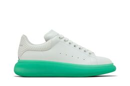 Кроссовки Alexander McQueen Oversized Sneaker 'White Green', белый 682397 wib94 9487 | white green