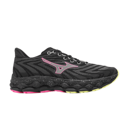 Mizuno Кроссовки Wave Sky 8 'Black Silver Pink Tetra', черный j1gc240206 | black silver pink tetra