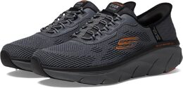 Кроссовки Skechers D'Lux Walker 2.0 Rezinate Hands Free Slip-In, цвет Charcoal/Orange 9944876 | charcoal/orange