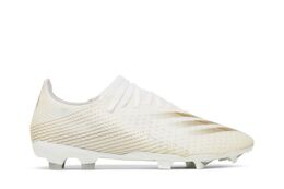 Adidas Кроссовки X Ghosted.3 FG 'White Metallic Gold Melange', белый eg8193 | white metallic gold melange