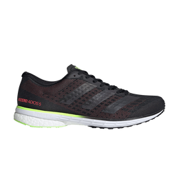 Adidas Кроссовки Adizero Adios 5 'Black Signal Green', черный eg4659 | black signal green