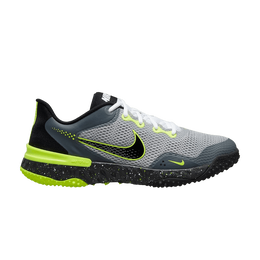 Nike Кроссовки Alpha Huarache Elite 3 Turf 'Light Smoke Grey Volt', серый ck0748 023 | light smoke grey volt