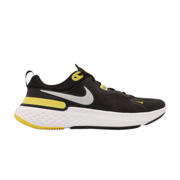 Nike Кроссовки React Miler 'Black Opti Yellow', черный cw1777 009 | black opti yellow