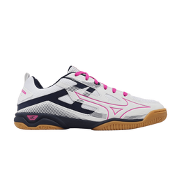 Mizuno Кроссовки Wave Kaiserburg 7 Wide 'White Pink', белый 81ga222064 | white pink