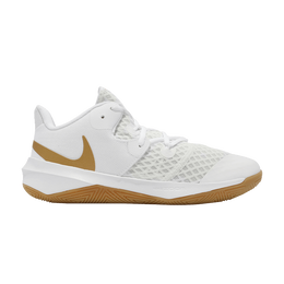 Nike Кроссовки Zoom Hyperspeed Court SE 'White Metallic Gold', белый dj4476 170 | white metallic gold