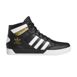 Adidas Кроссовки Hard Court High 'Black White Gold', черный fv5327 | black white gold