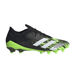 Adidas Кроссовки Predator Mutator 20.1 Low AG 'Black Signal Green', черный fw9748 | black signal green