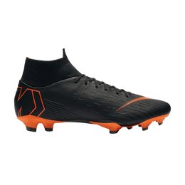 Nike Кроссовки Superfly 6 Pro FG 'Black Total Orange', черный ah7368 081 | black total orange
