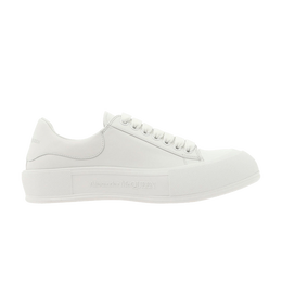 Кроссовки Alexander McQueen Deck Plimsoll 'Optic White', белый 705201 wiab6 9065 | optic white