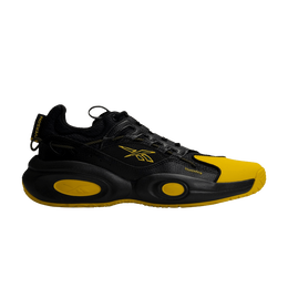 Reebok Кроссовки Solution Mid 'Black Toxic Yellow', черный gx8929 | black toxic yellow