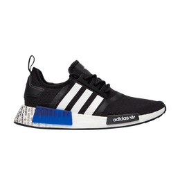 Adidas Кроссовки NMD_R1 'Logo Print - Black Royal Blue', черный hp8977 | logo print - black royal blue